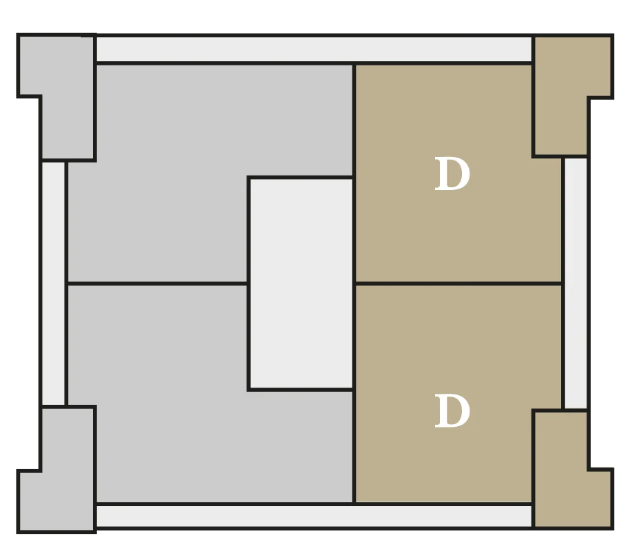 Nieuwbouw appartement Wonen in de Baronie Dordrecht, type D - positie op de bovenste verdieping