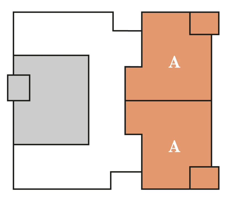 Nieuwbouw appartement Wonen in de Baronie Dordrecht, type A - positie op de begane grond